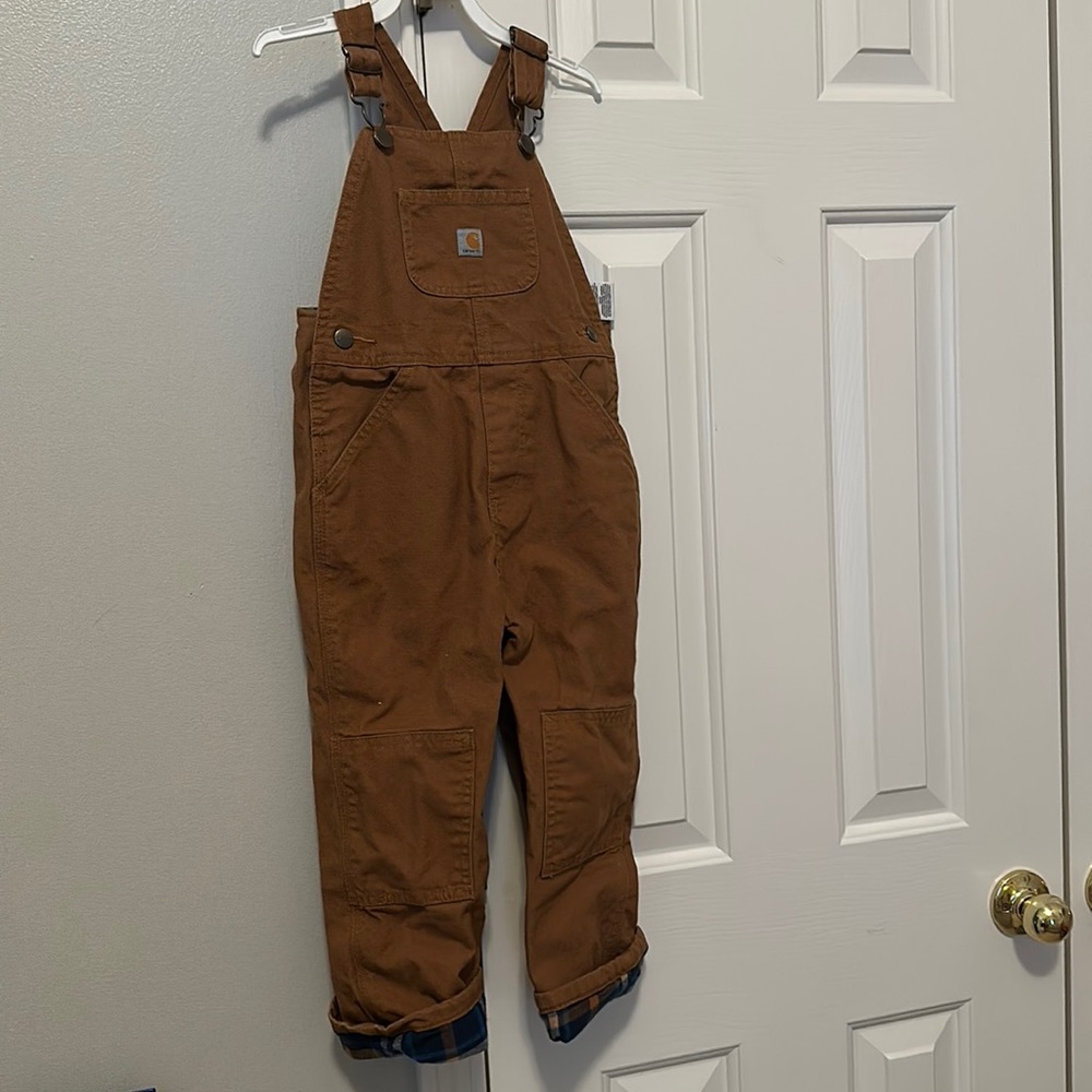 Boys carhardt overalls